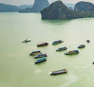 Phang Nga Signature by helicopter 4
