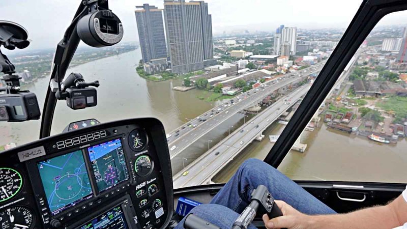 Bangkok Aerial View Helicopter 8