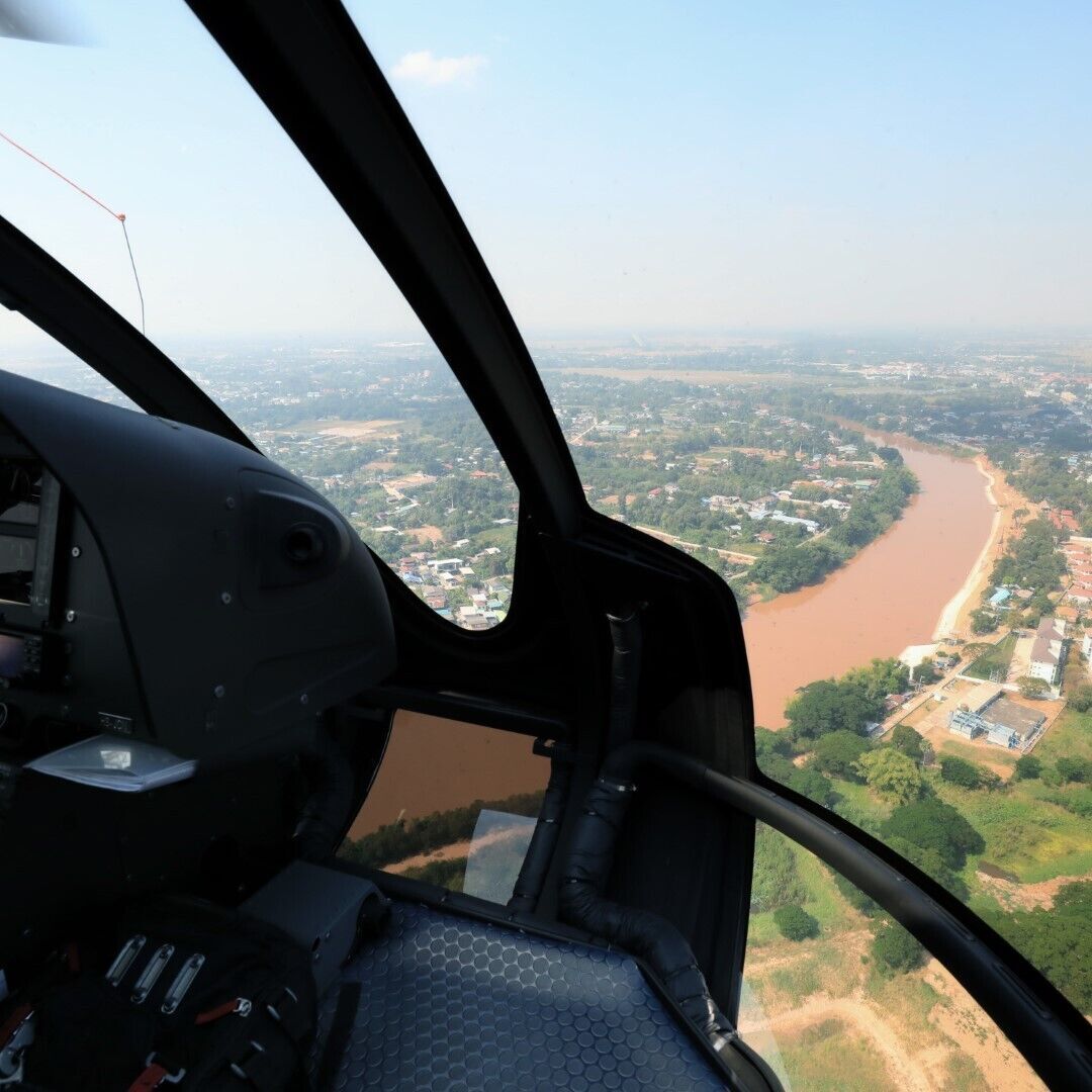 Aerial View Helicopter