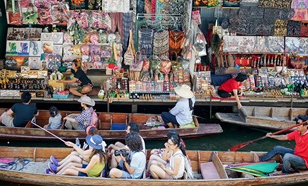 HALF DAY DAMNOEN SADUAK FLOATING MARKET TOUR 2