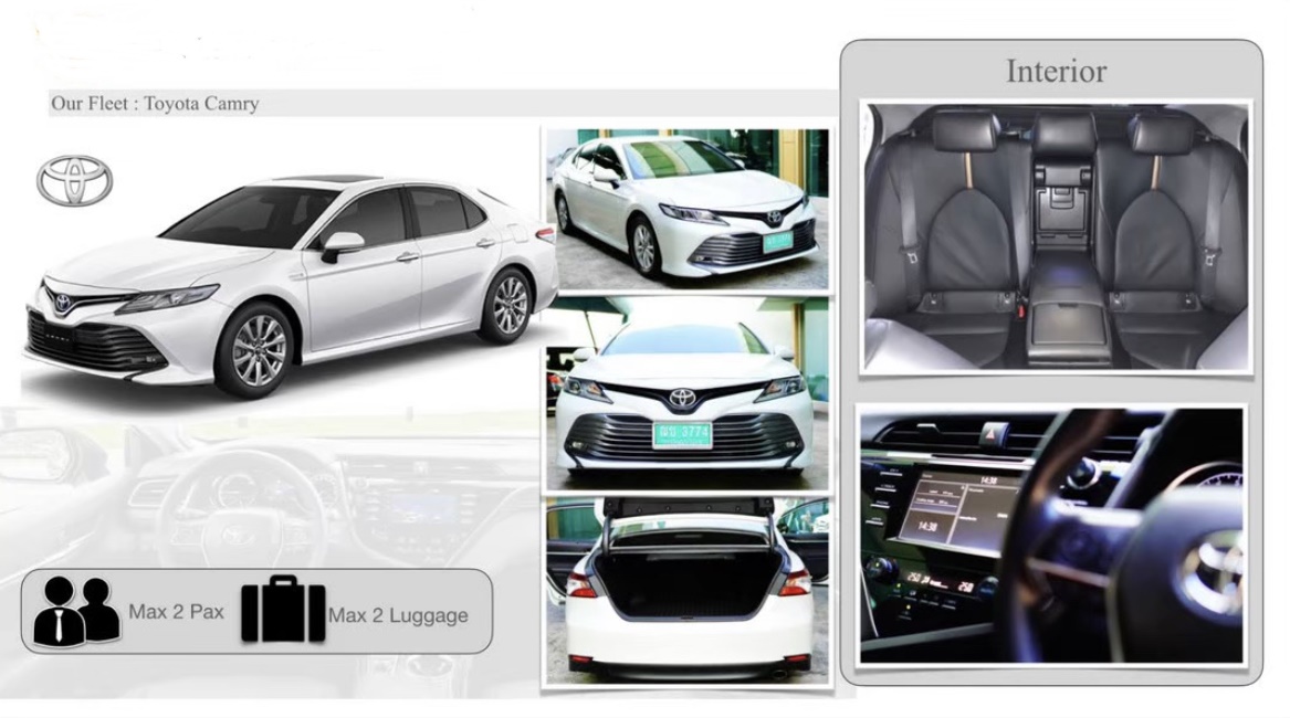 Toyota Camry, Honda Accord or similar